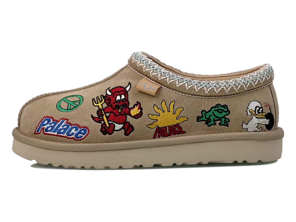 UGG Palace x UGG Tasman Slipper Sand — вид «сбоку»