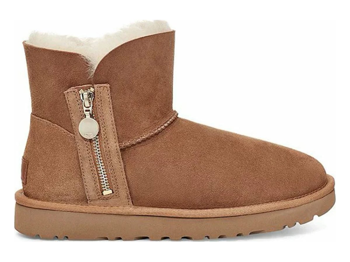 UGG Bailey Zip Mini Chestnut — вид «сбоку»