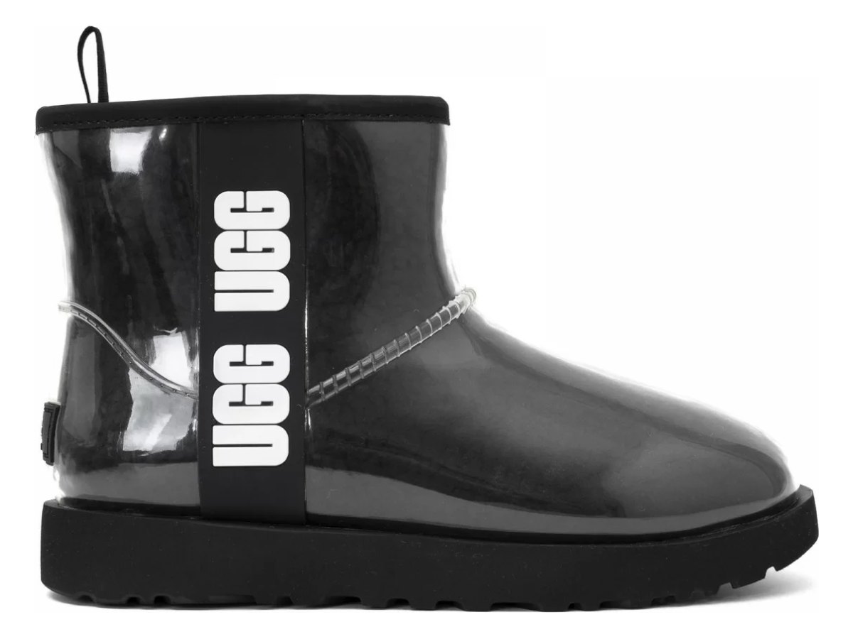 UGG Classic Clear Mini Black — вид «сбоку»