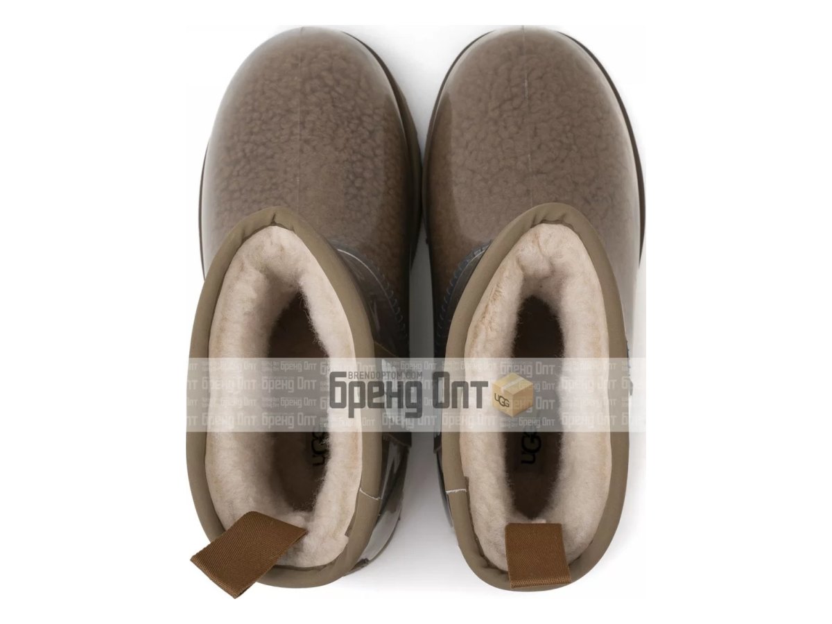 UGG Classic Clear Mini Chestnut — вид «сверху»