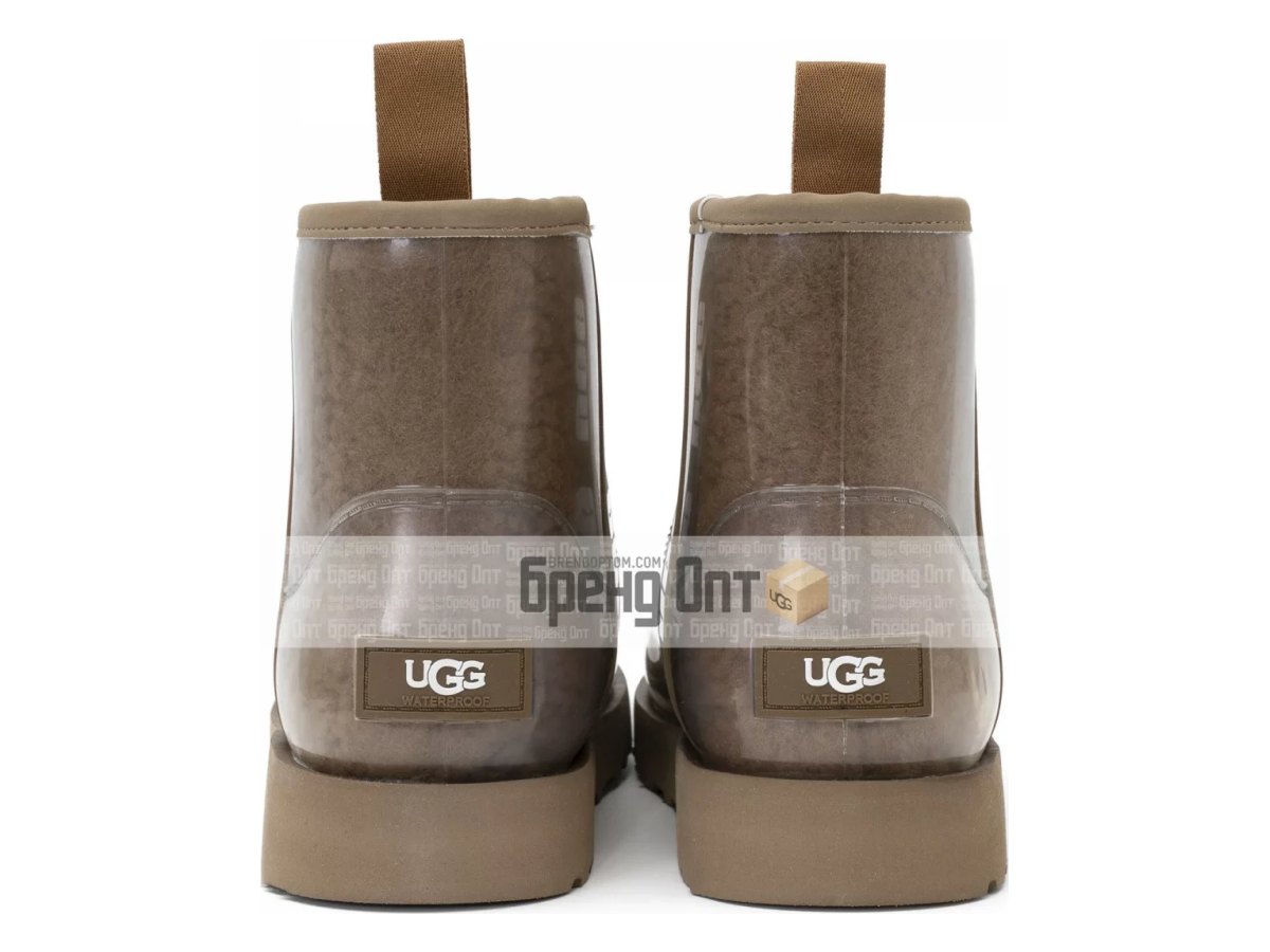 UGG Classic Clear Mini Chestnut — вид «спереди»