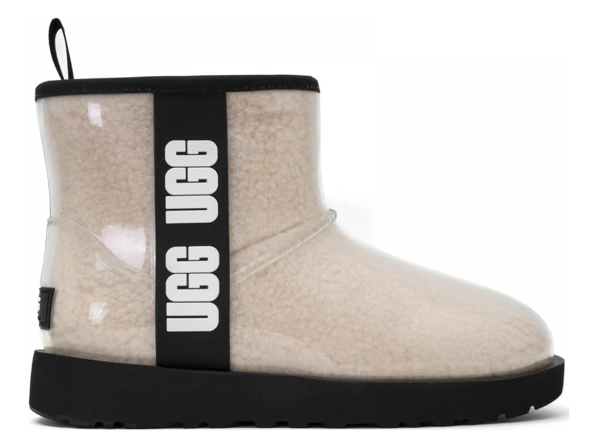UGG Classic Clear Mini Natural Black — вид «сбоку»
