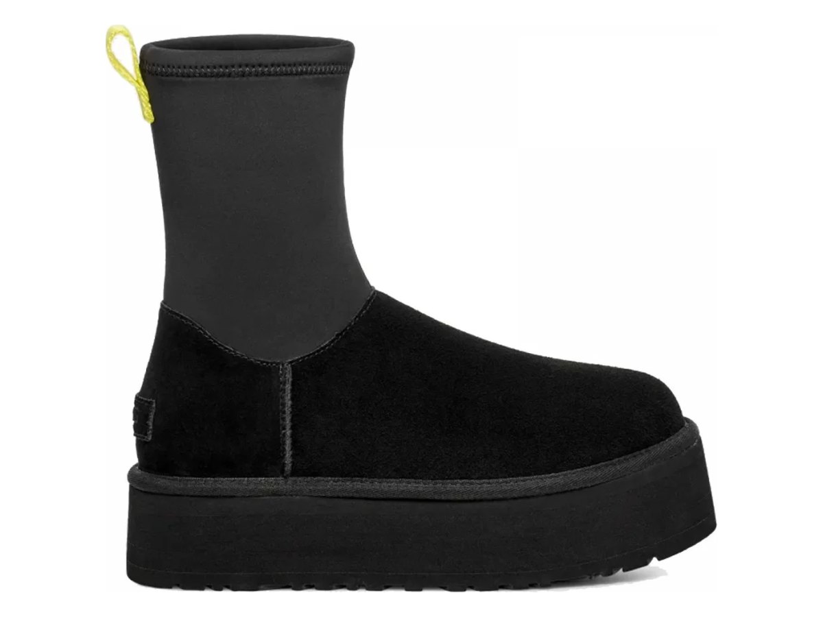 UGG Classic Dipper Black — вид «сбоку»