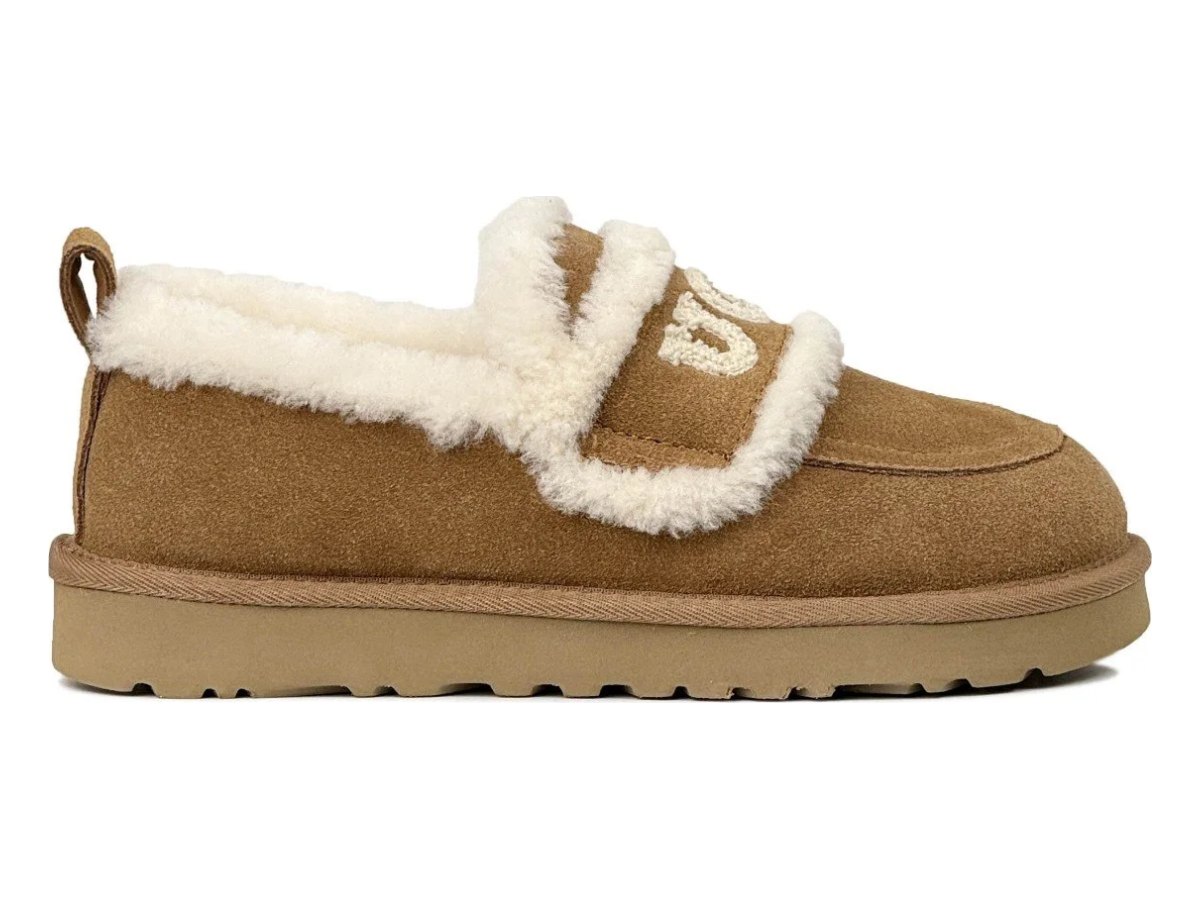 UGG Classic Fat Ding Slip On Chestnut — вид «сбоку»