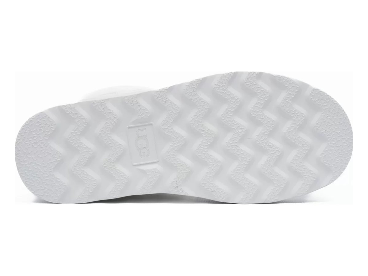 UGG Classic Mini Blow White — вид «подошва»