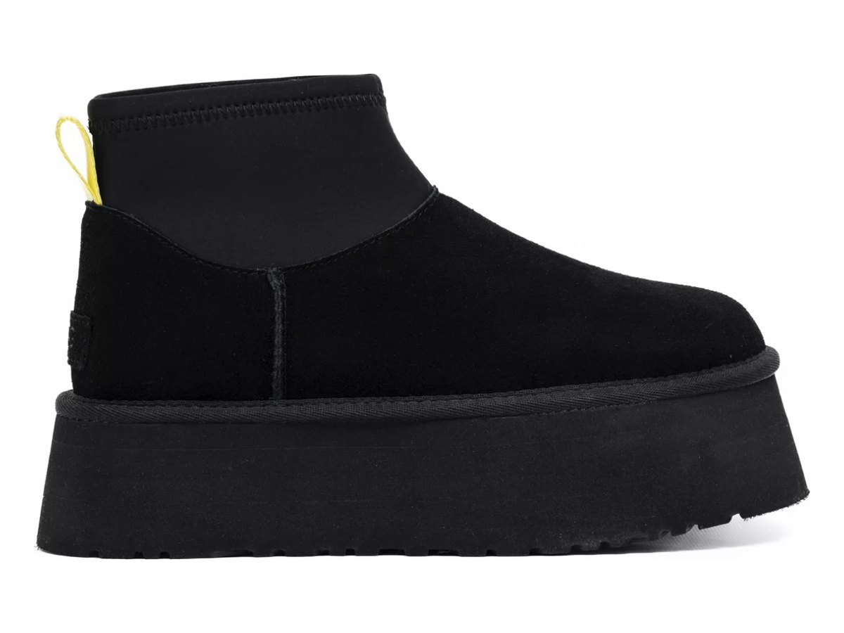 UGG Classic Mini Dipper Black — вид «сбоку»