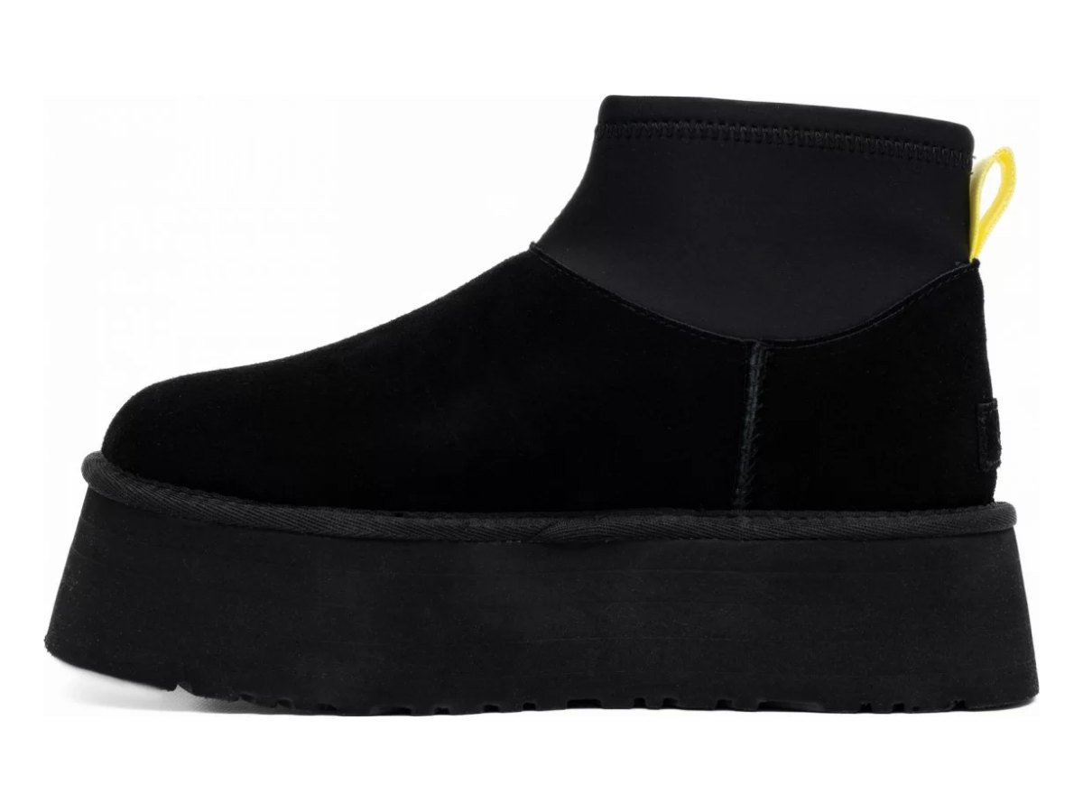 UGG Classic Mini Dipper Black — вид «спереди»
