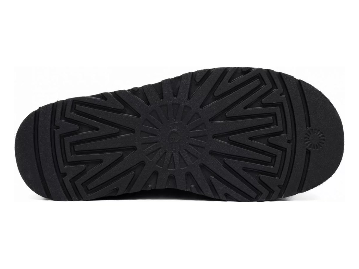 UGG Classic Mini Dipper Black — вид «подошва»