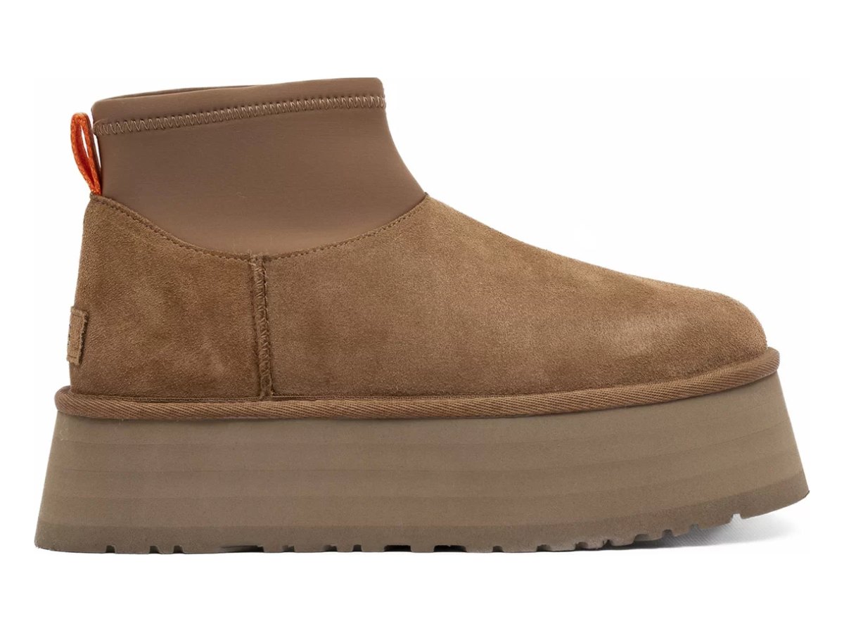 UGG Classic Mini Dipper Chestnut — вид «сбоку»