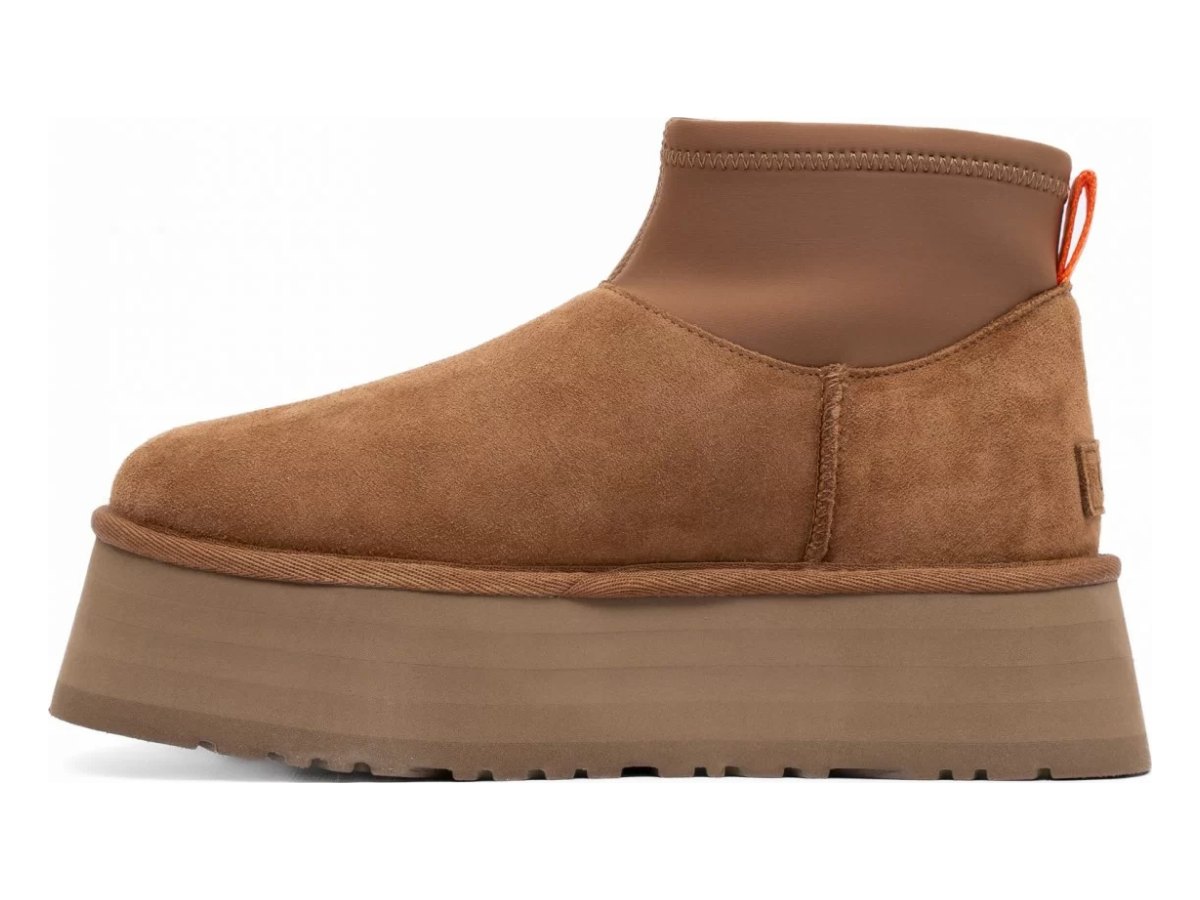 UGG Classic Mini Dipper Chestnut — вид «спереди»