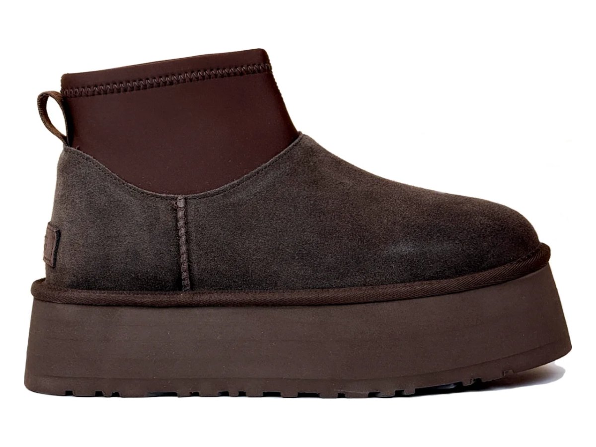 UGG Classic Mini Dipper Chocolate — вид «сбоку»