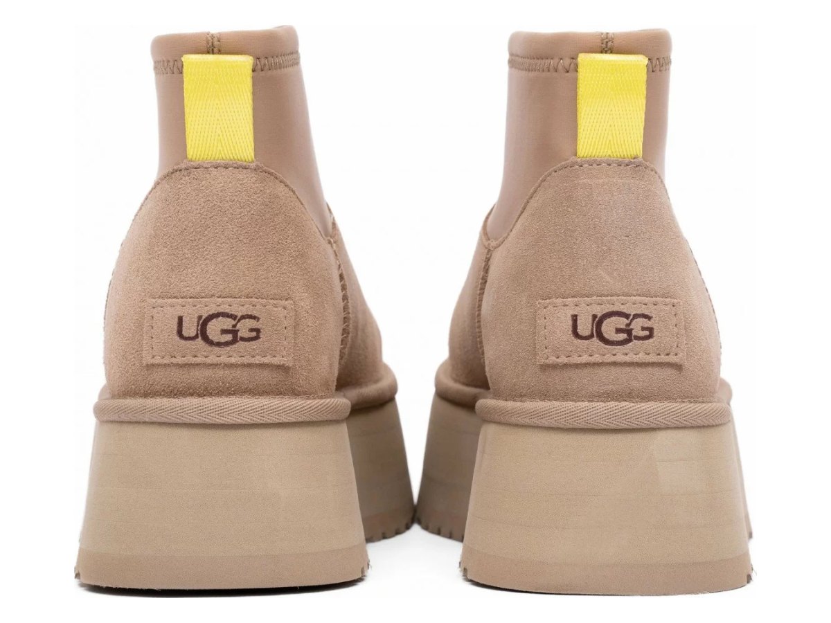 UGG Classic Mini Dipper Mustard Seed — вид «сверху»