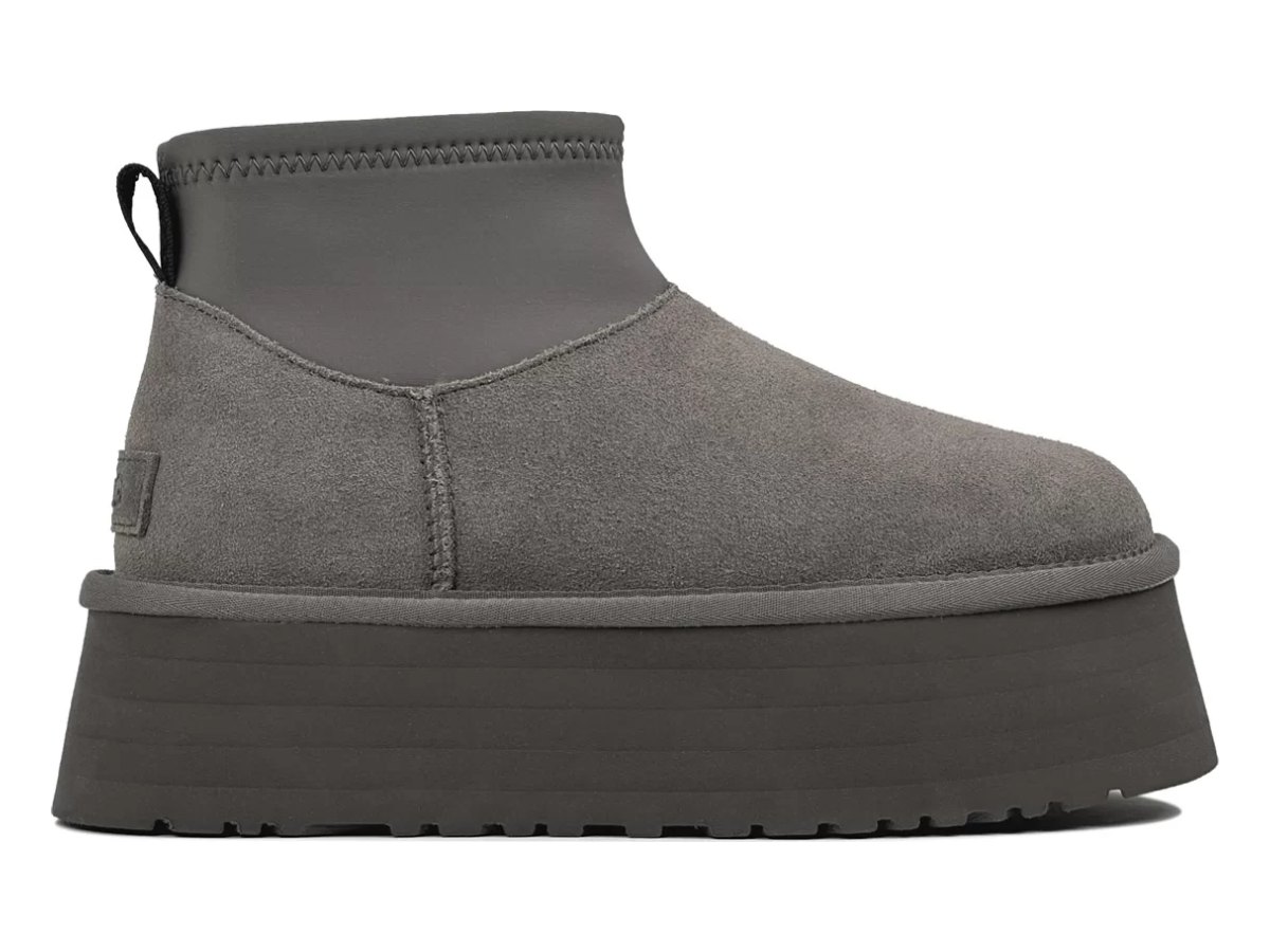 UGG Classic Mini Dipper Thundercloud — вид «сбоку»