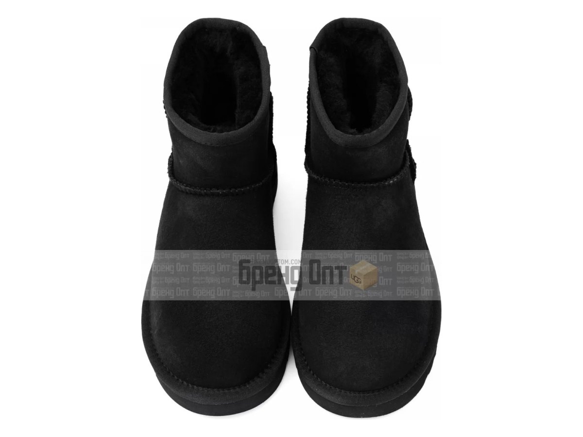 UGG Classic Mini II Black — вид «сверху»