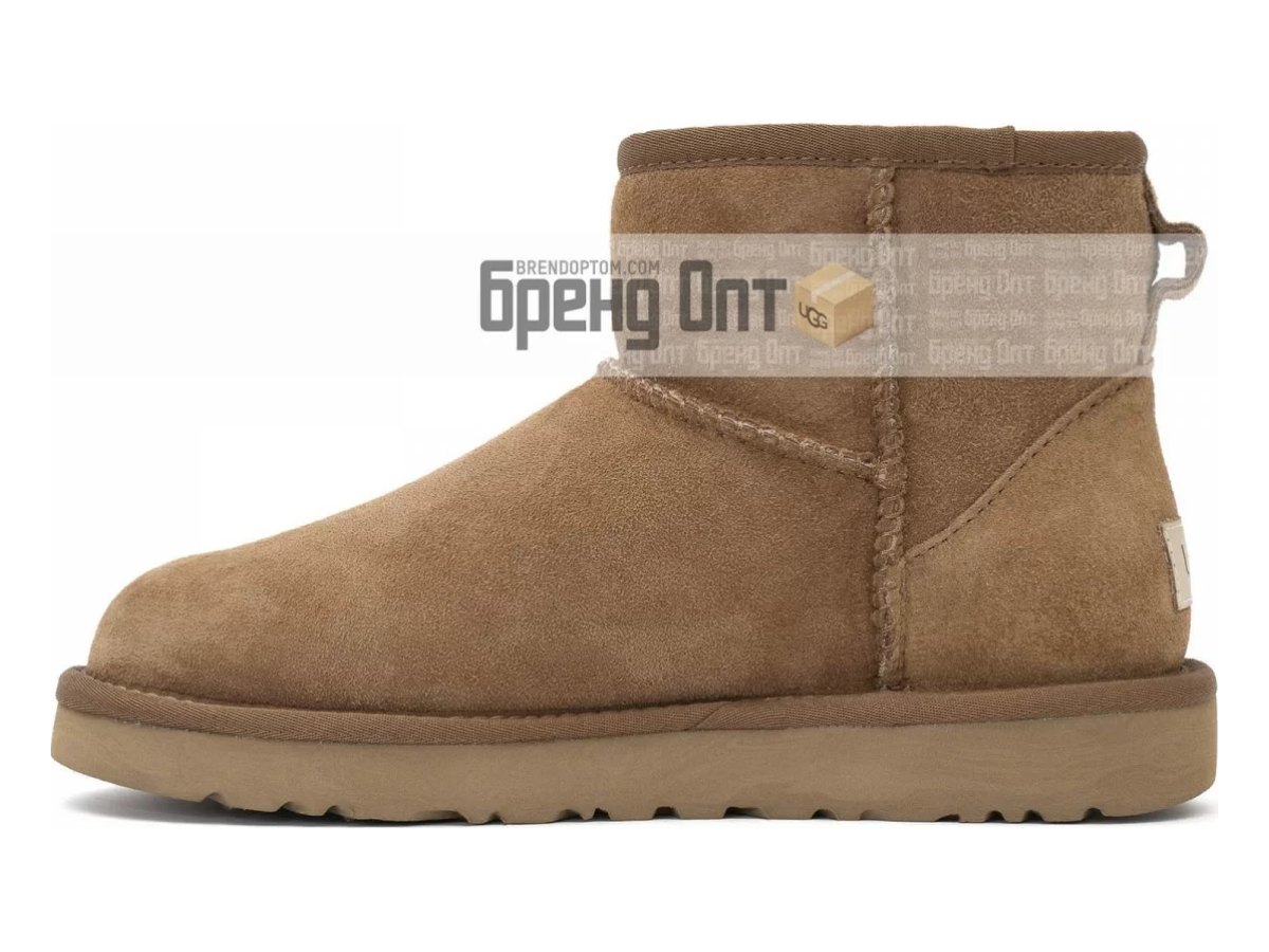 UGG Classic Mini II Chestnut — вид «спереди»