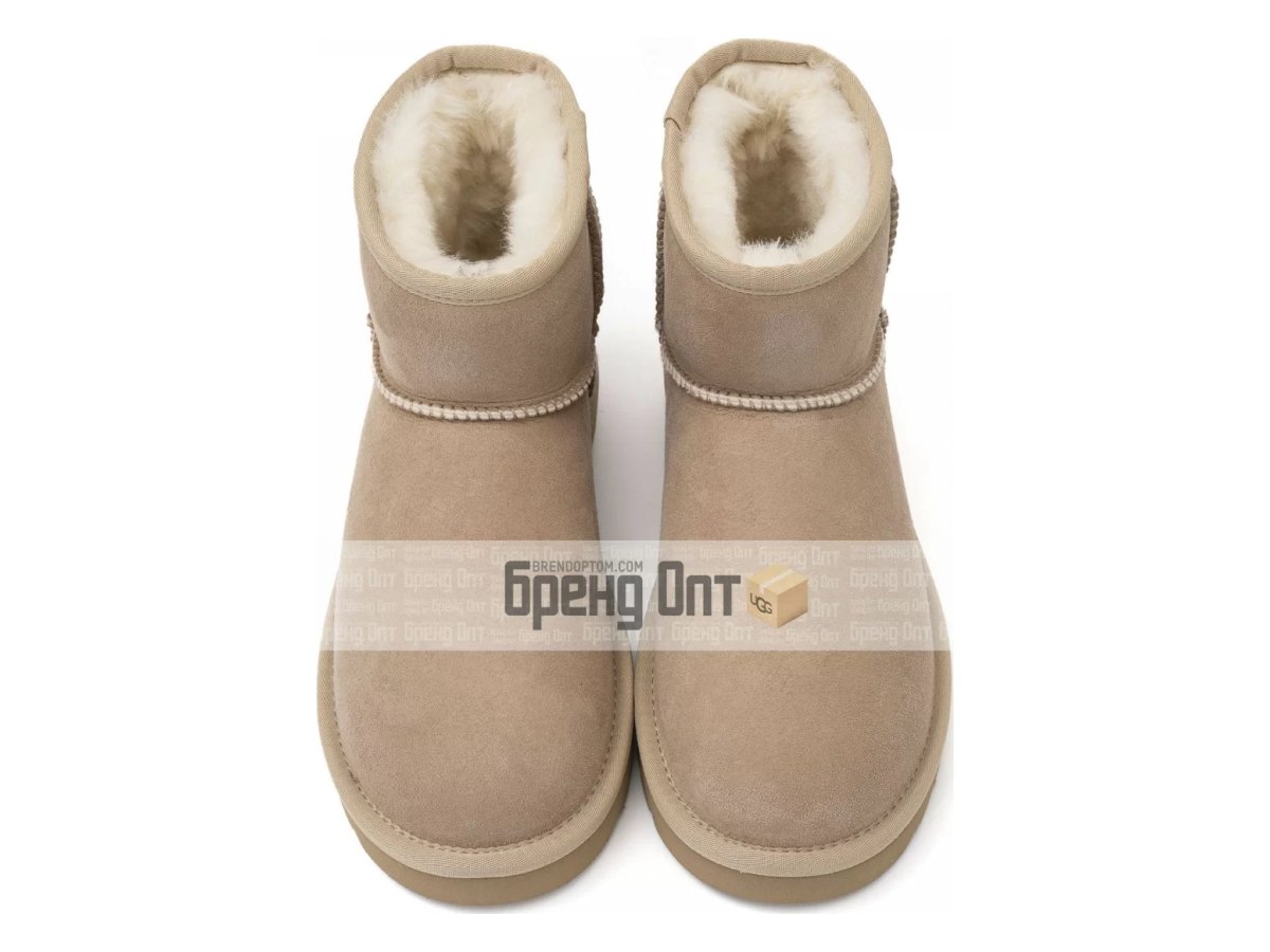 UGG Classic Mini II Sand — вид «сверху»