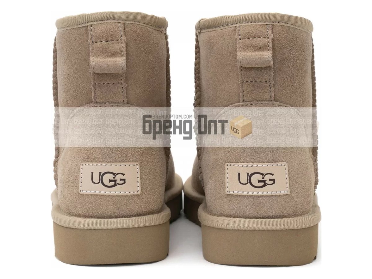 UGG Classic Mini II Sand — вид «спереди»