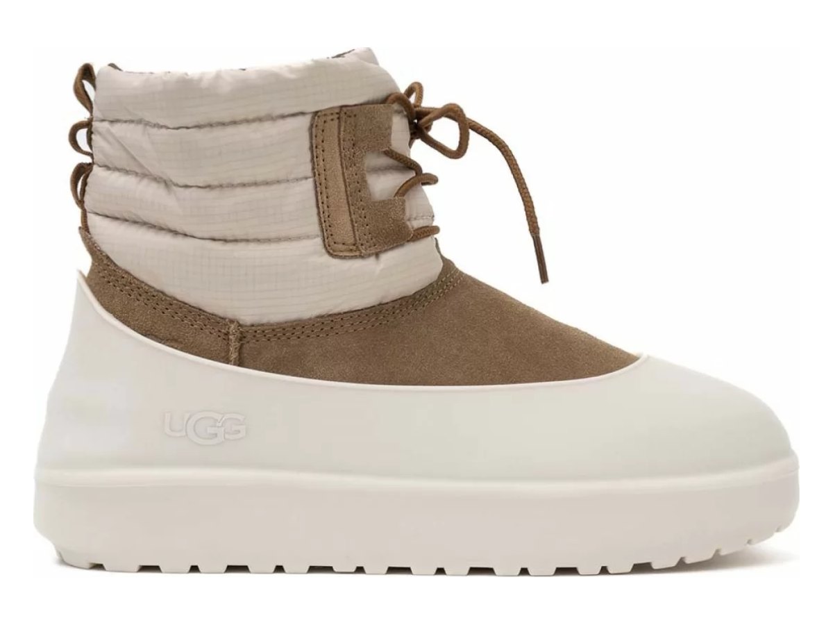 UGG Classic Mini Lace-up Chestnut Whitecap — вид «сбоку»