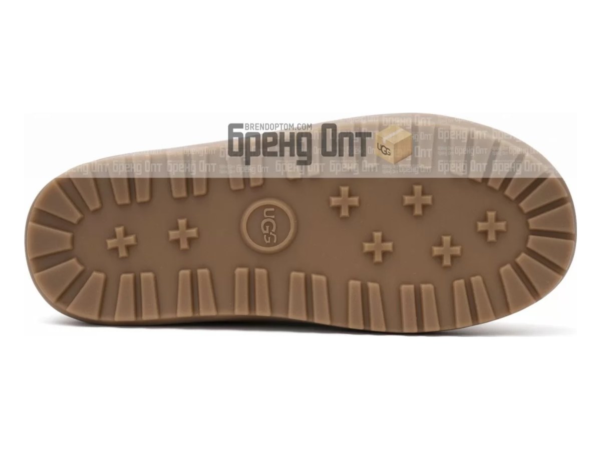 UGG Classic Mini Lace-up Weather Chestnut — вид «подошва»