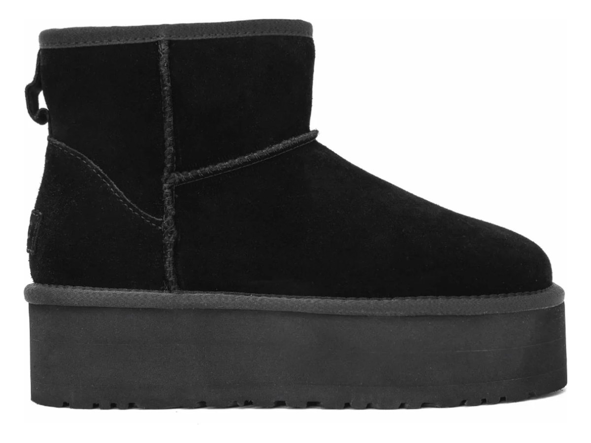 UGG Classic Mini Platform Black — вид «сбоку»