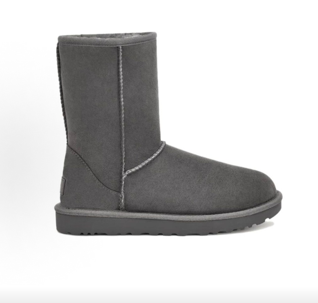 UGG Classic Short II  Grey — угги мужские классика, цвет серый