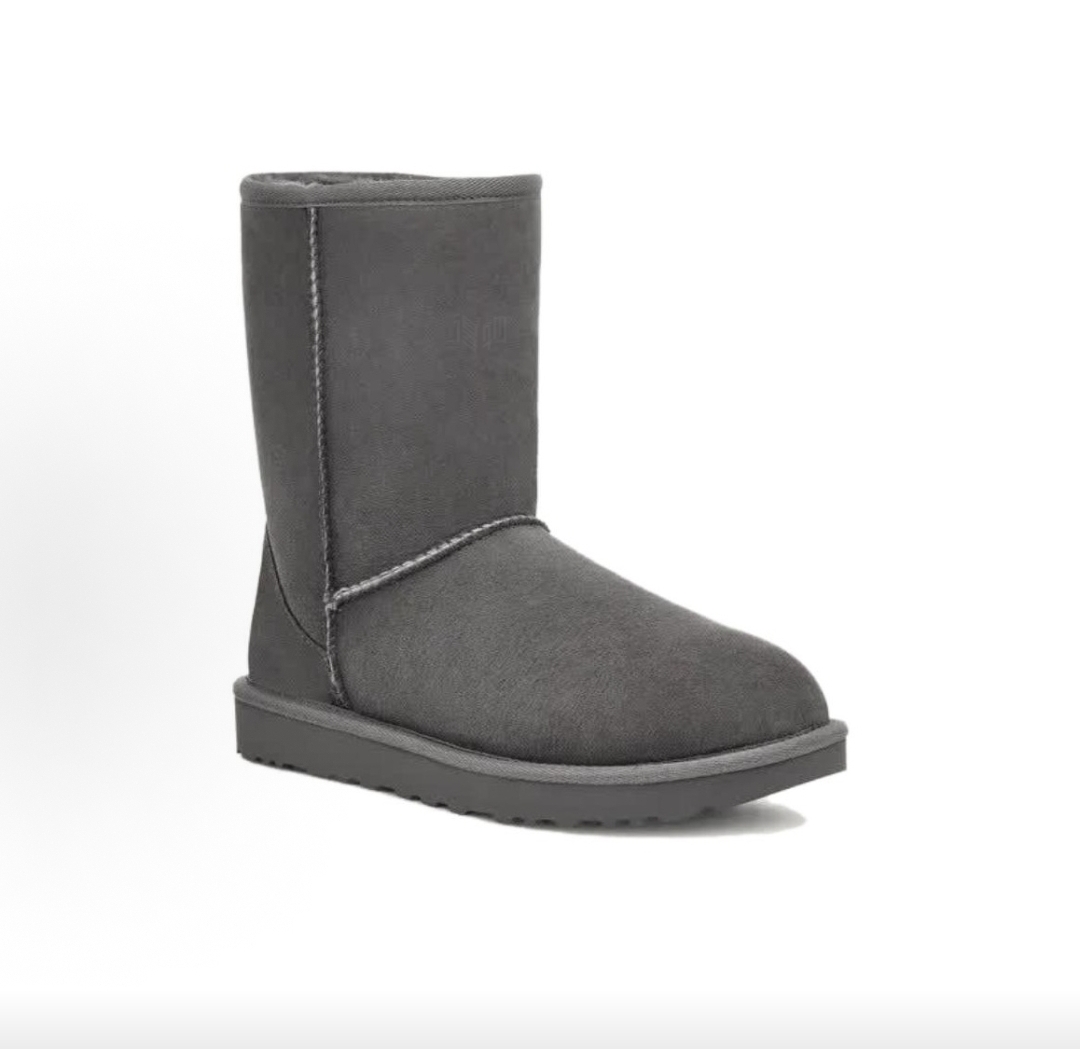 UGG Classic Short II  Grey — угги мужские классика, цвет серый