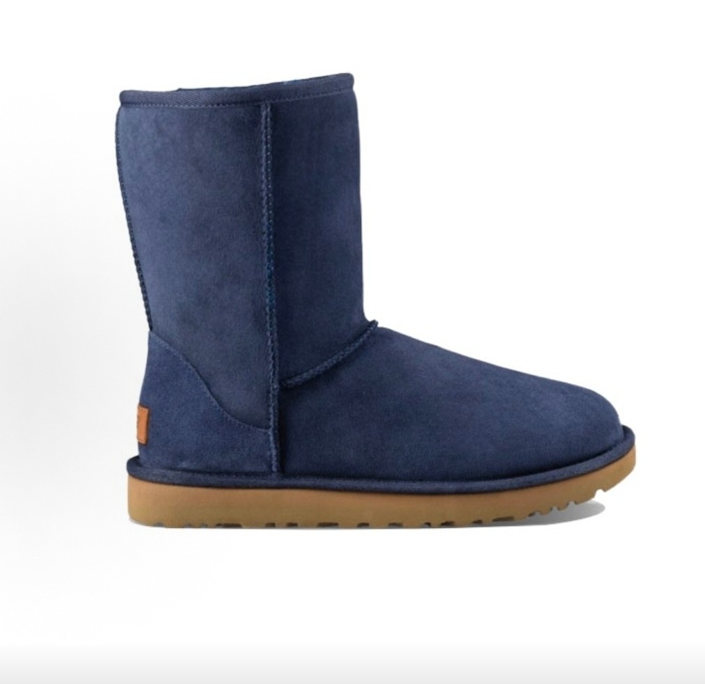 UGG Classic Short II  Imperial — угги мужские классика, цвет тёмно-синий