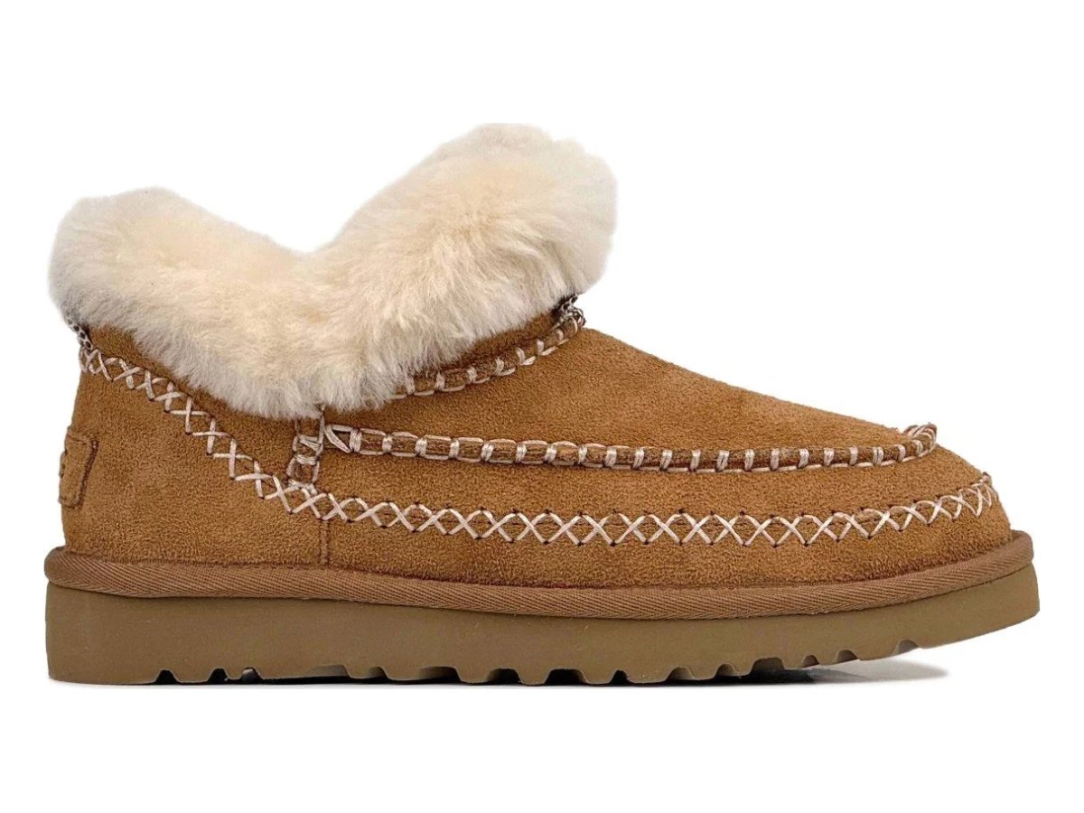 UGG Classic Ultra Mini Alpine Chestnut — вид «сбоку»