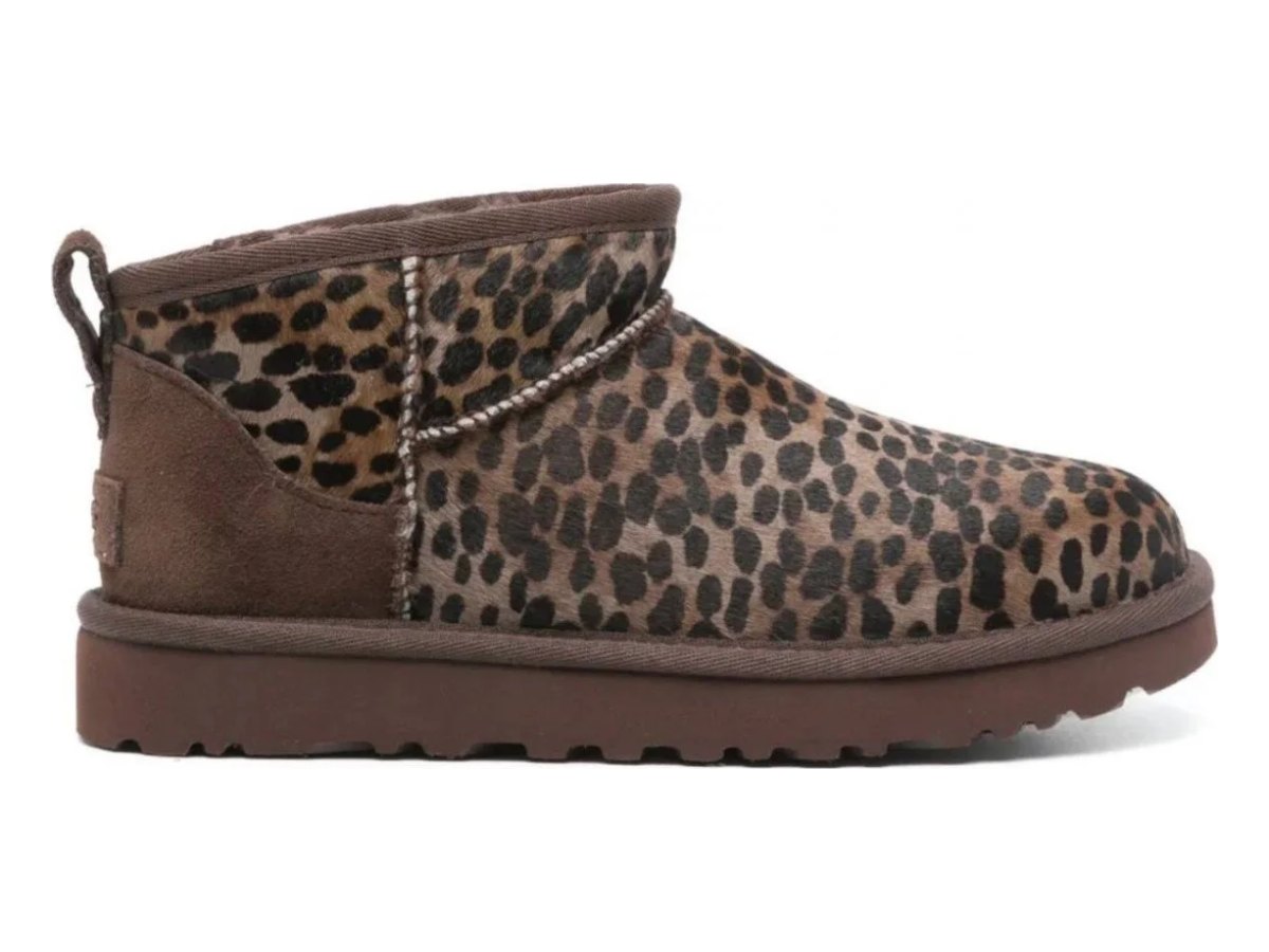 UGG Classic Ultra Mini Caspian Boots Chocolate — вид «сбоку»