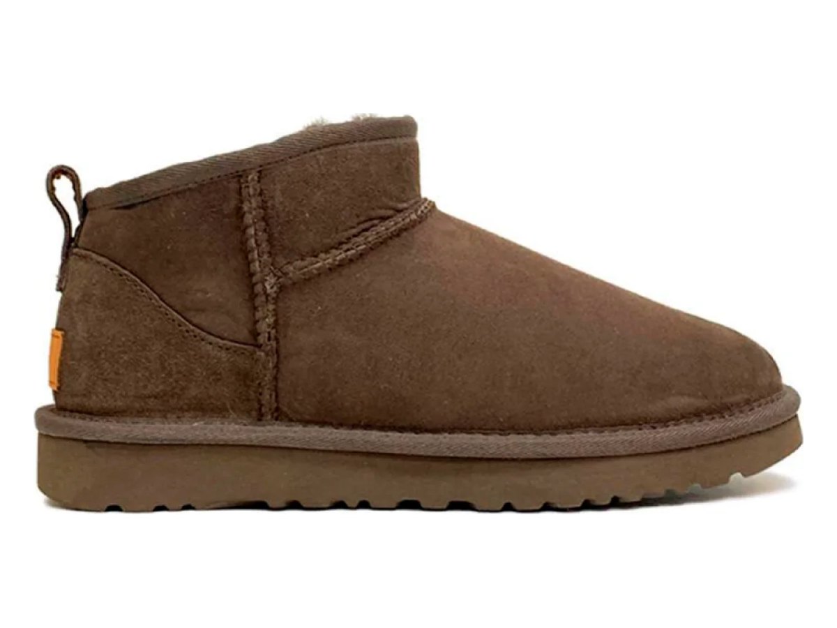 UGG Classic Ultra Mini Chocolate — вид «сбоку»