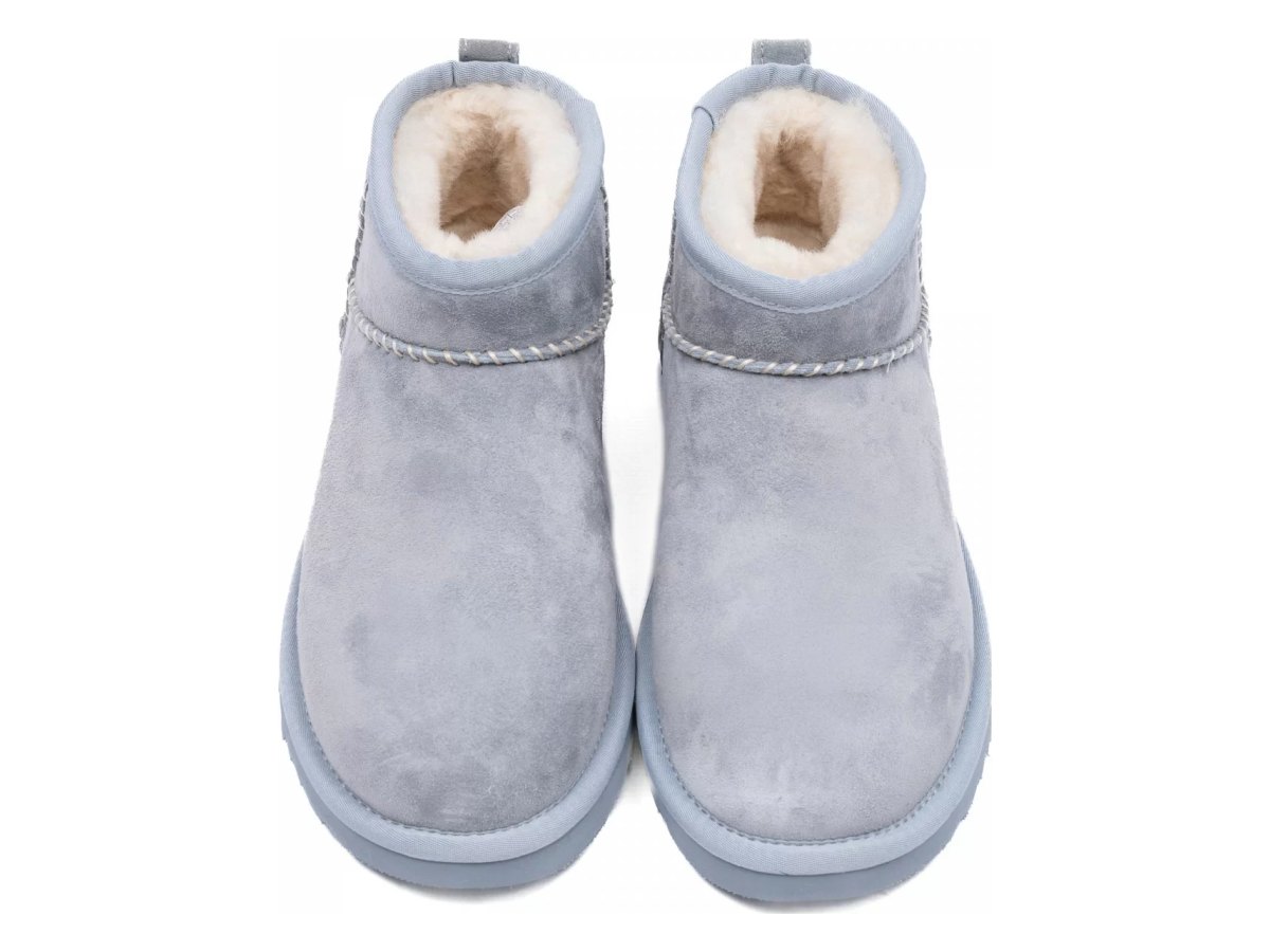 UGG Classic Ultra Mini Madhappy Sky Blue — вид «сзади»