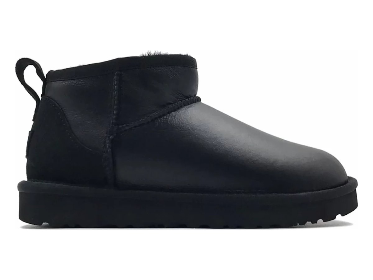 UGG Classic Ultra Mini Metallic Black — вид «сбоку»