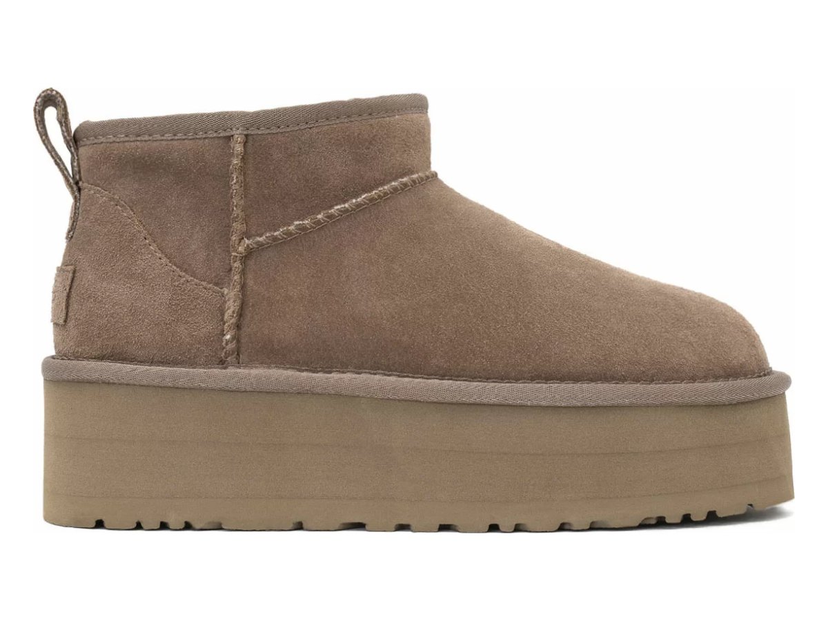 UGG Classic Ultra Mini Platform Cappuccino — вид «сбоку»