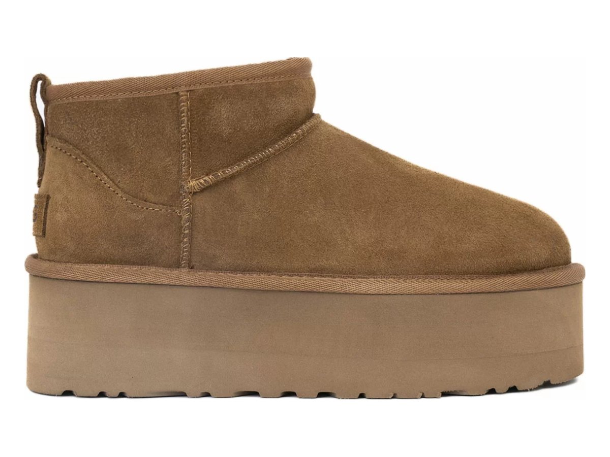 UGG Classic Ultra Mini Platform Chestnut — вид «сбоку»
