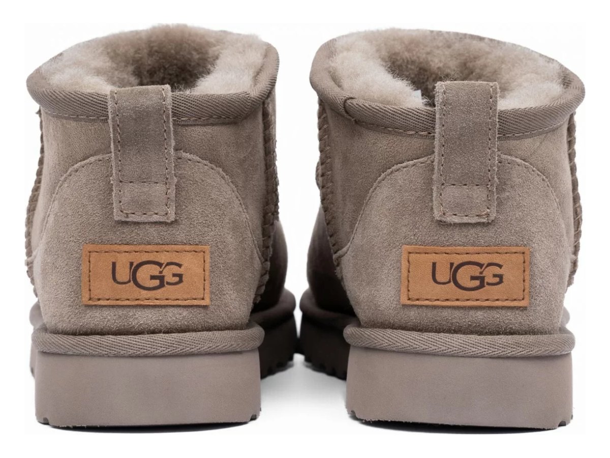 UGG Classic Ultra Mini Smoke — вид «сверху»