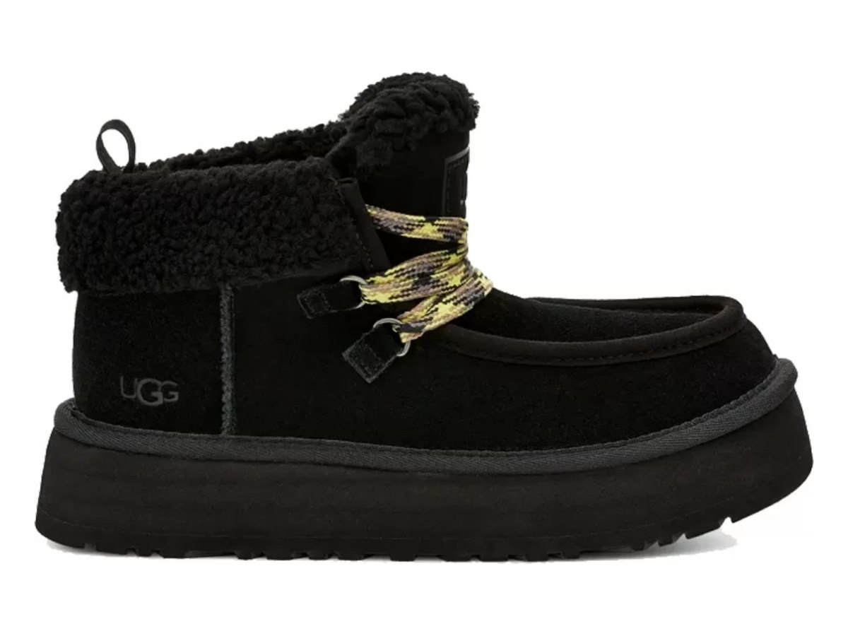 UGG Funkarra Cabin Cuff Black — вид «сбоку»