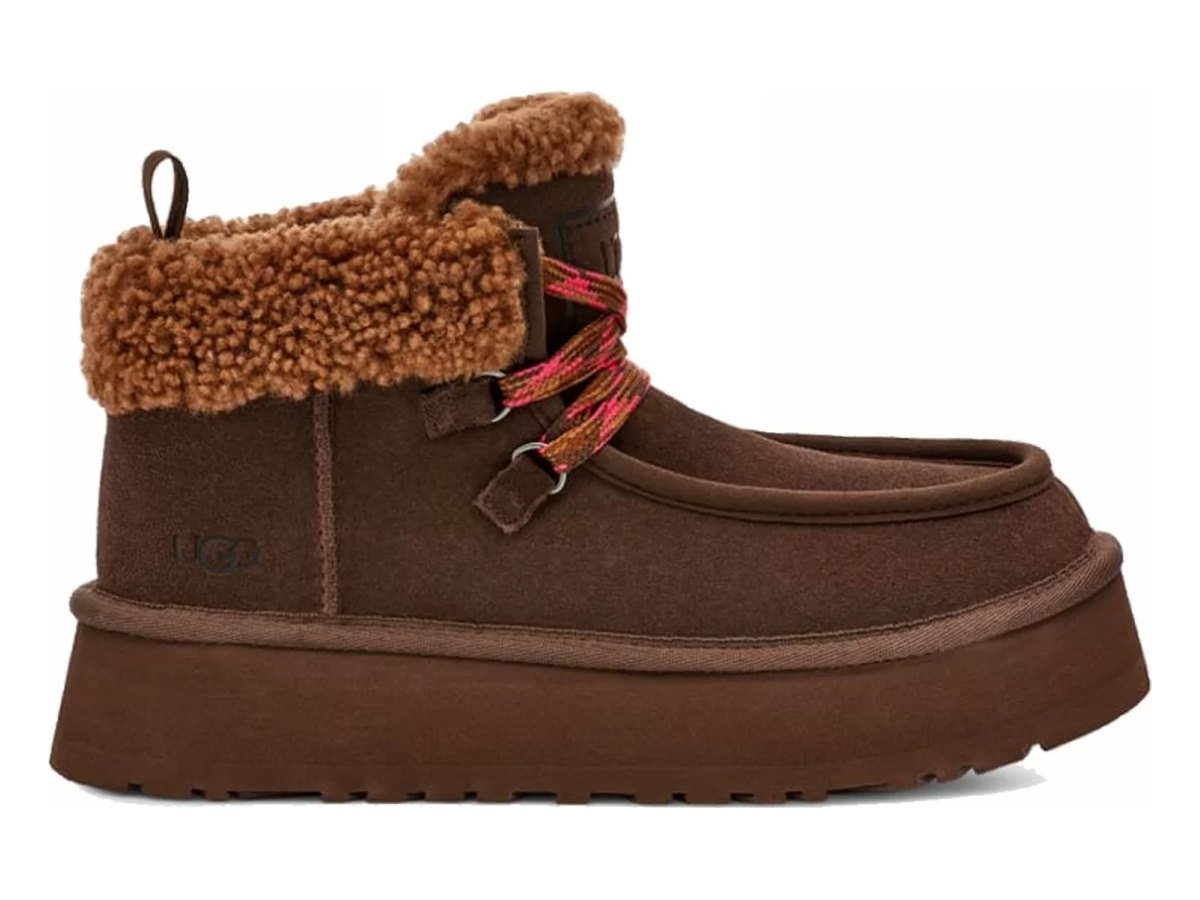 UGG Funkarra Cabin Cuff Burnt Cedar — вид «сбоку»