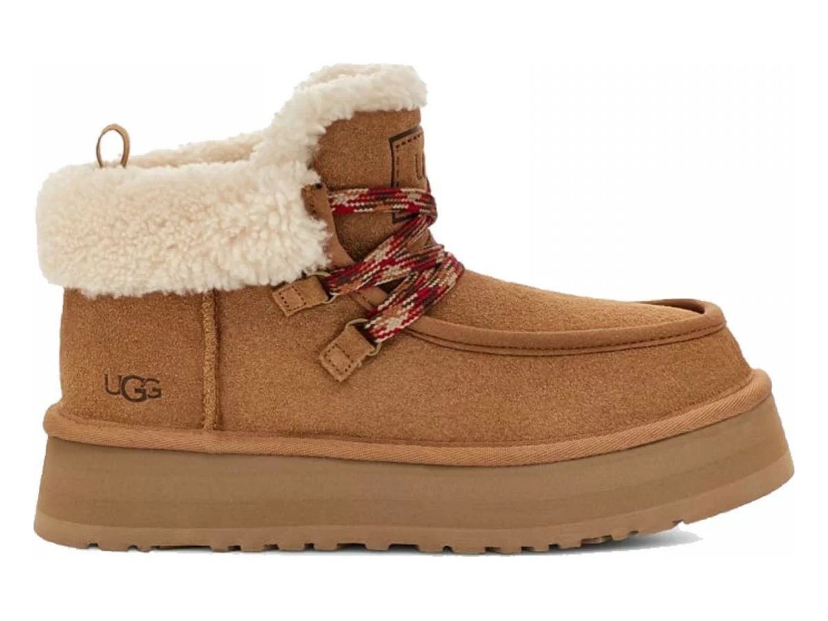 UGG Funkarra Cabin Cuff Chestnut — вид «сбоку»
