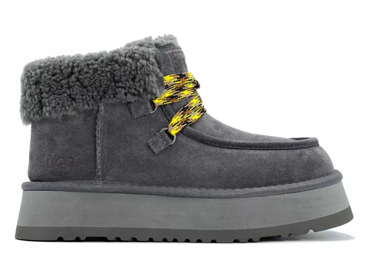 UGG Funkarra Cabin Cuff Grey — вид «сбоку»