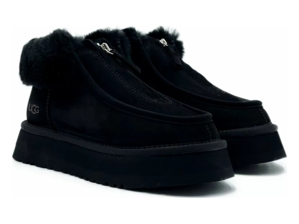 UGG Funkette Platform Boots Black — вид «сбоку»
