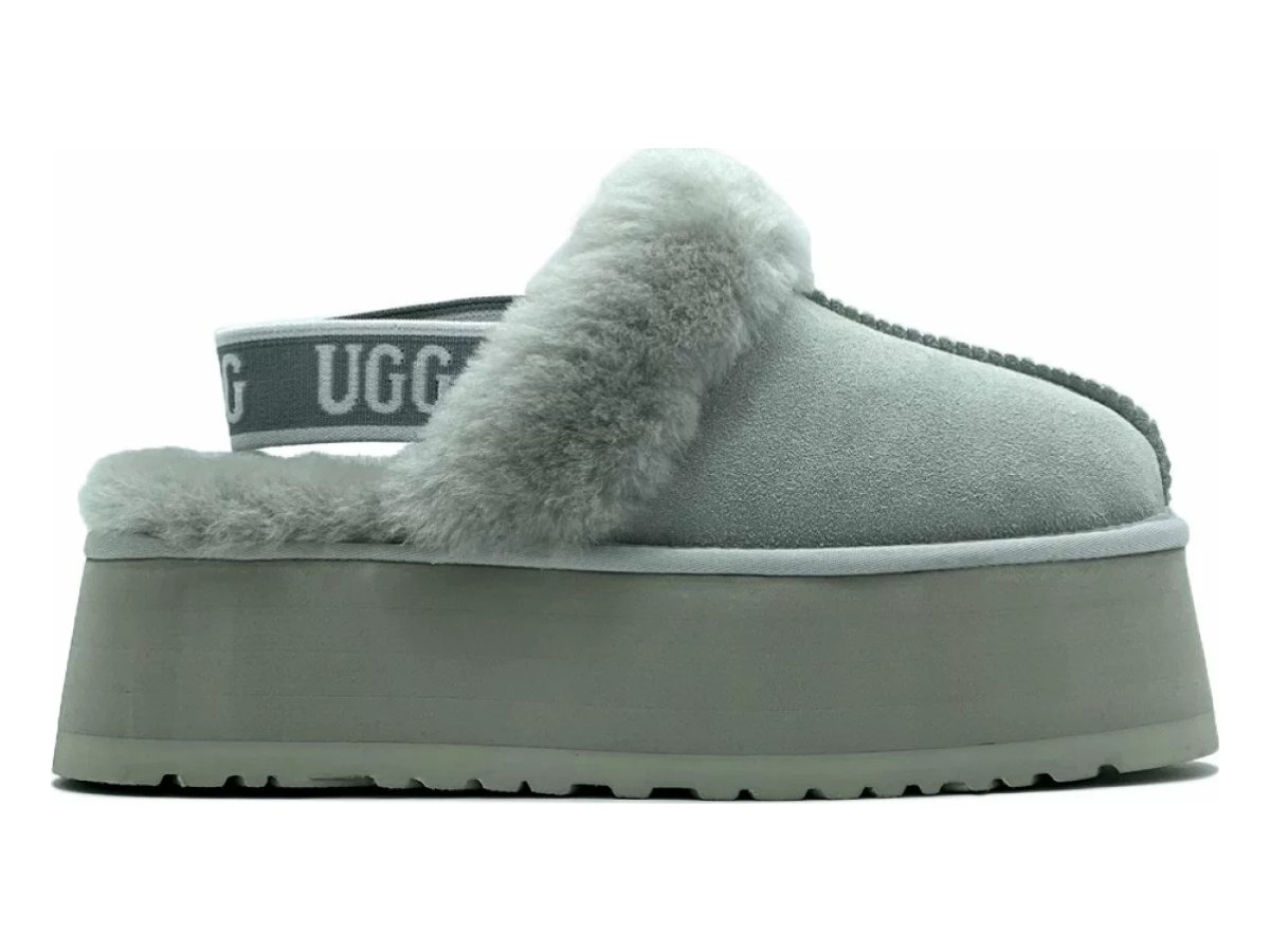 UGG Funkette Suede Platform Grey-Violet — вид «сбоку»