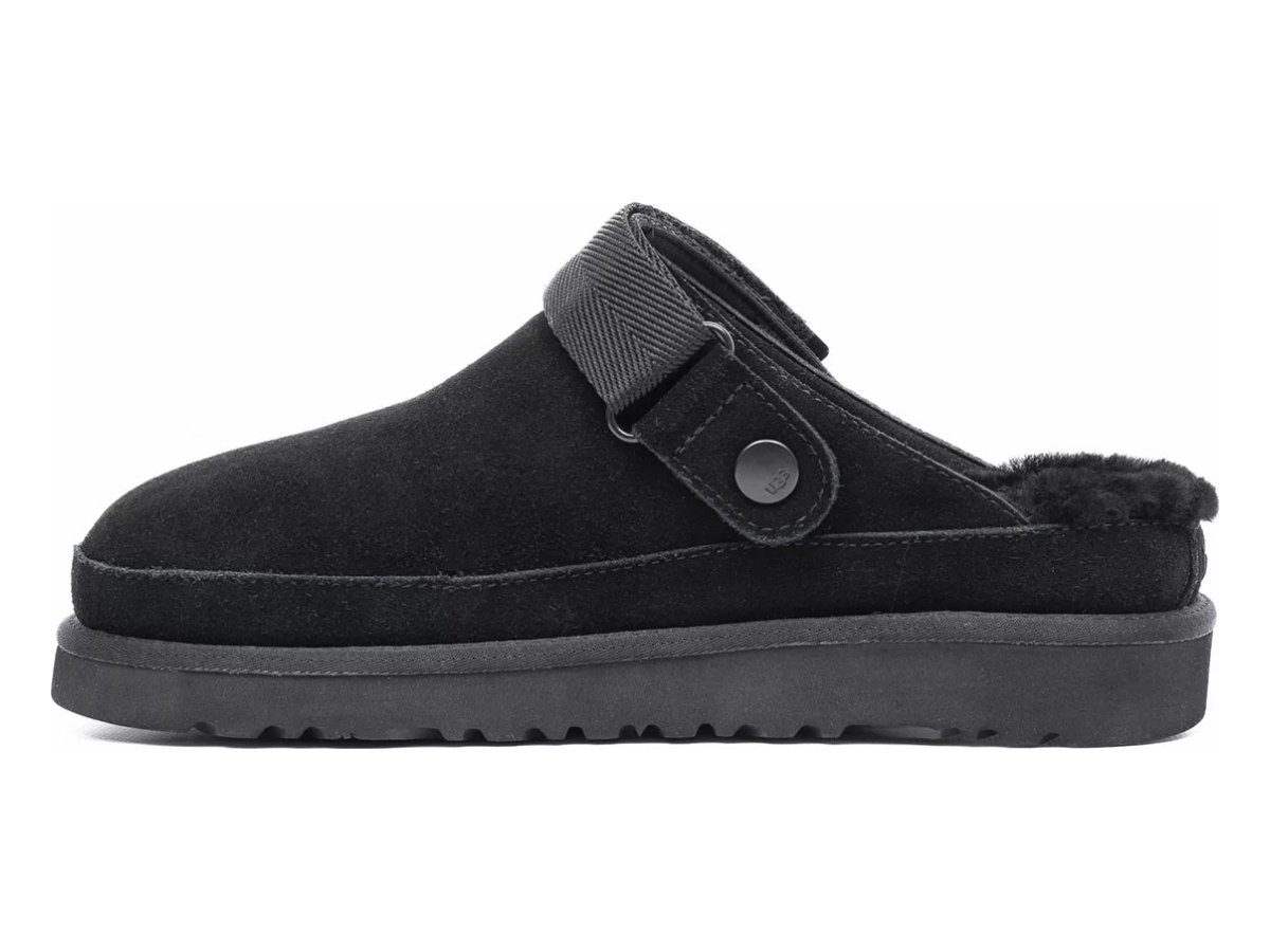 UGG Goldenstar Clog Black — вид «спереди»