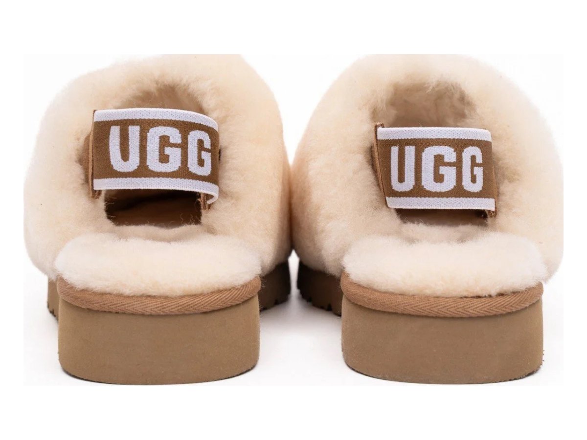 UGG Hailey Fluff Natural — вид «спереди»
