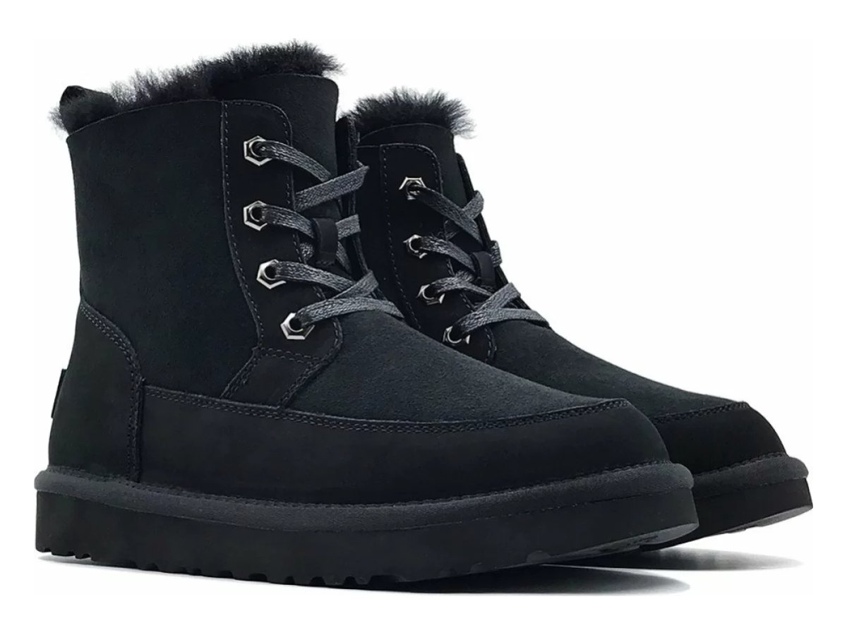 UGG Lina Black — вид «сбоку»