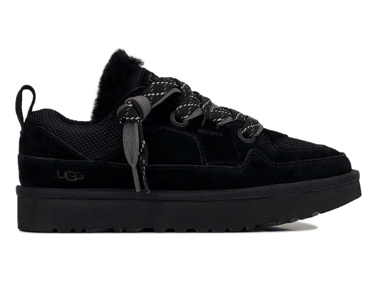 UGG Lowmel Low Sneakers Black — вид «сбоку»