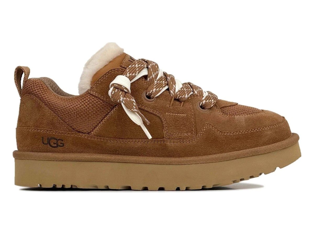 UGG Lowmel Low Sneakers Chestnut — вид «сбоку»