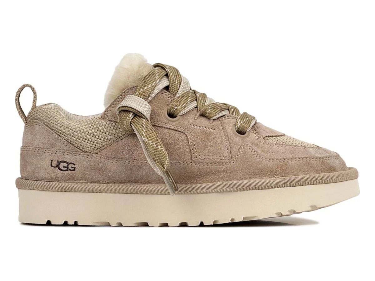UGG Lowmel Low Sneakers Sand — вид «сбоку»