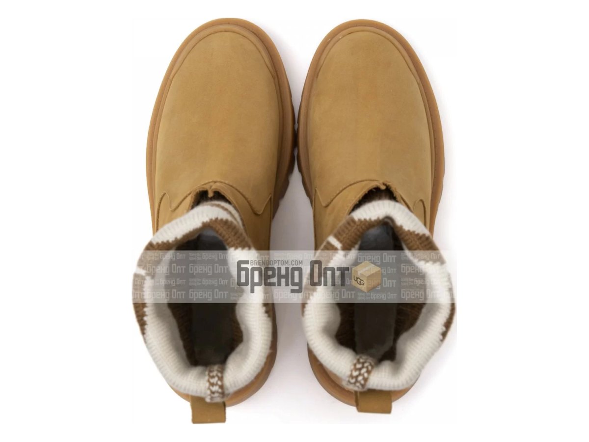 UGG Martin Knit Chestnut — вид «сверху»