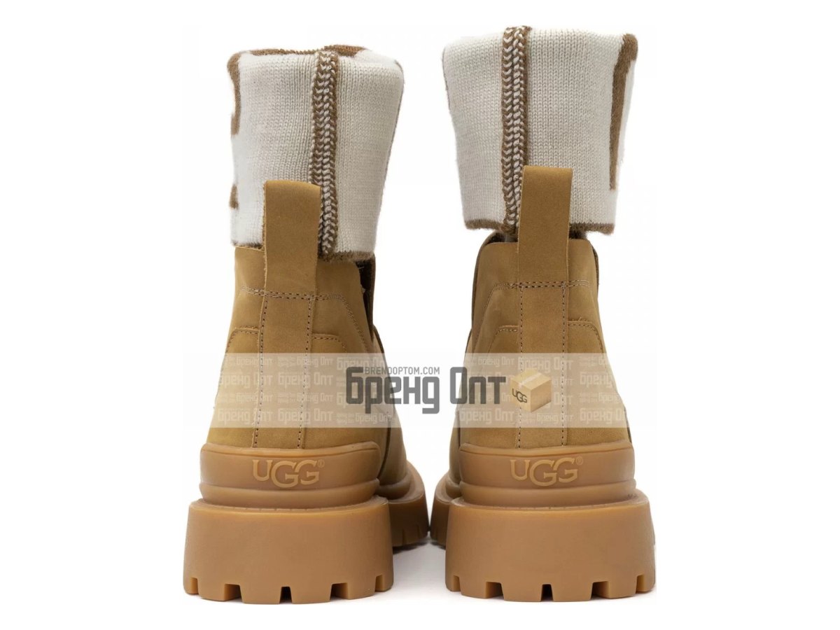 UGG Martin Knit Chestnut — вид «спереди»