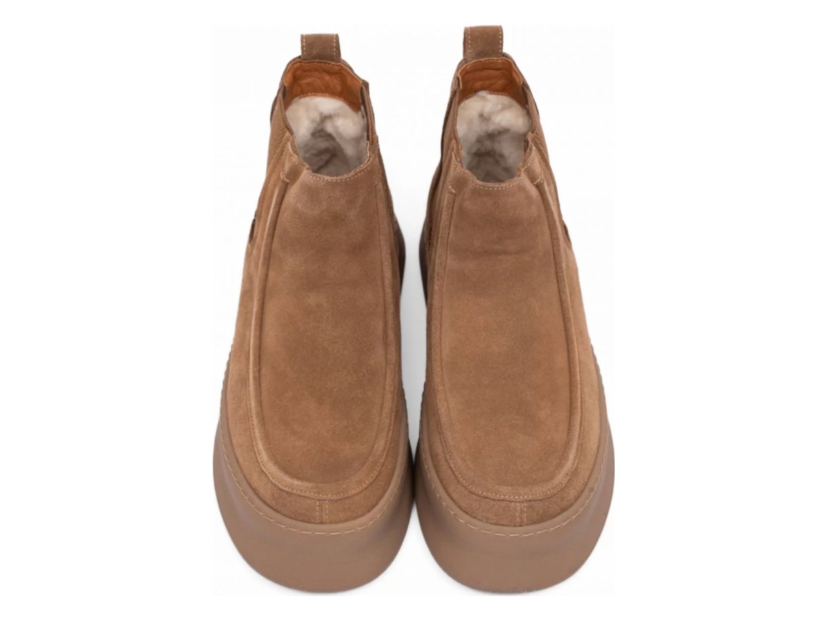 UGG Chelsea Crafted Chestnut — вид «сзади»